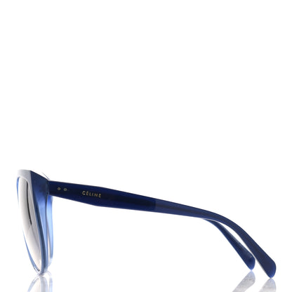 Celine Acetate Oversized Sunglasses CL400481 Blue 4 of 8