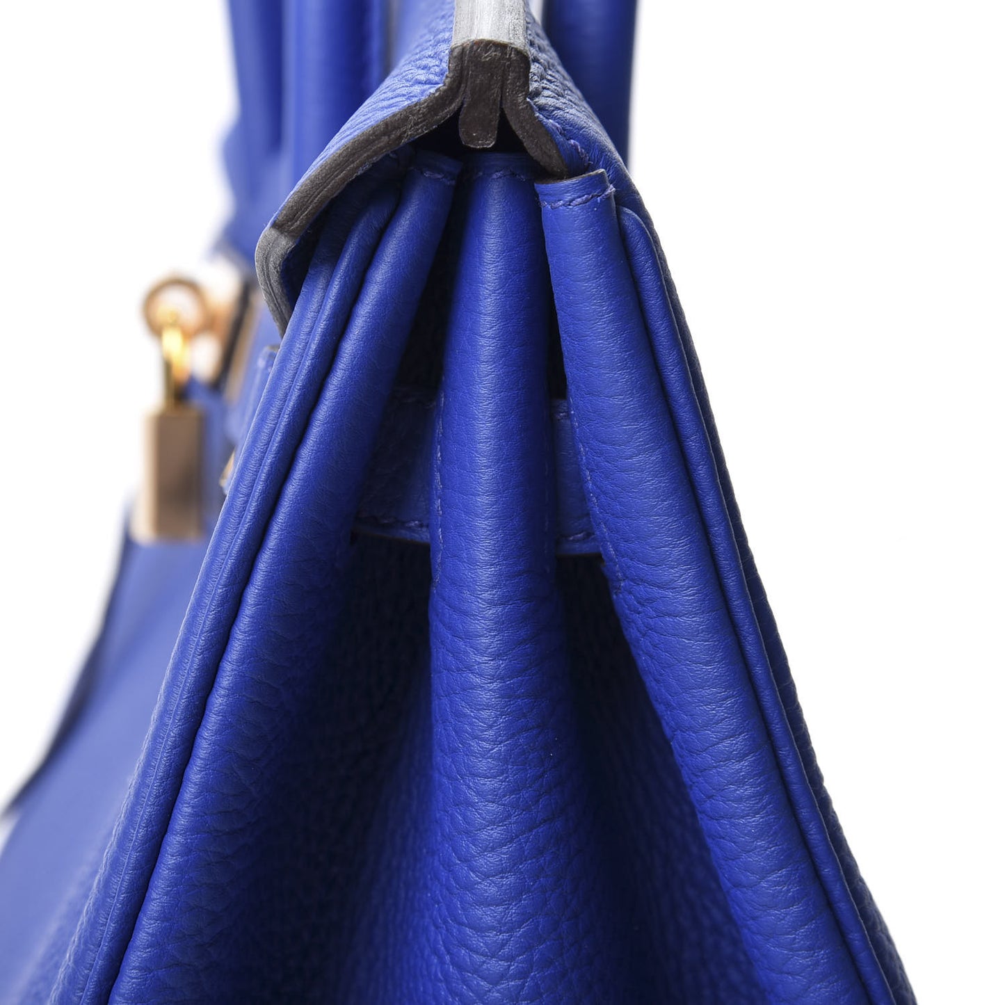 Togo Birkin 35 Bleu Electrique