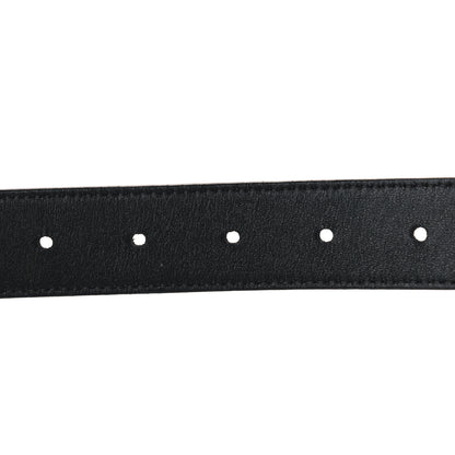 Fendi Vitello Monster Eyes Buckle Belt Black 4 of 6