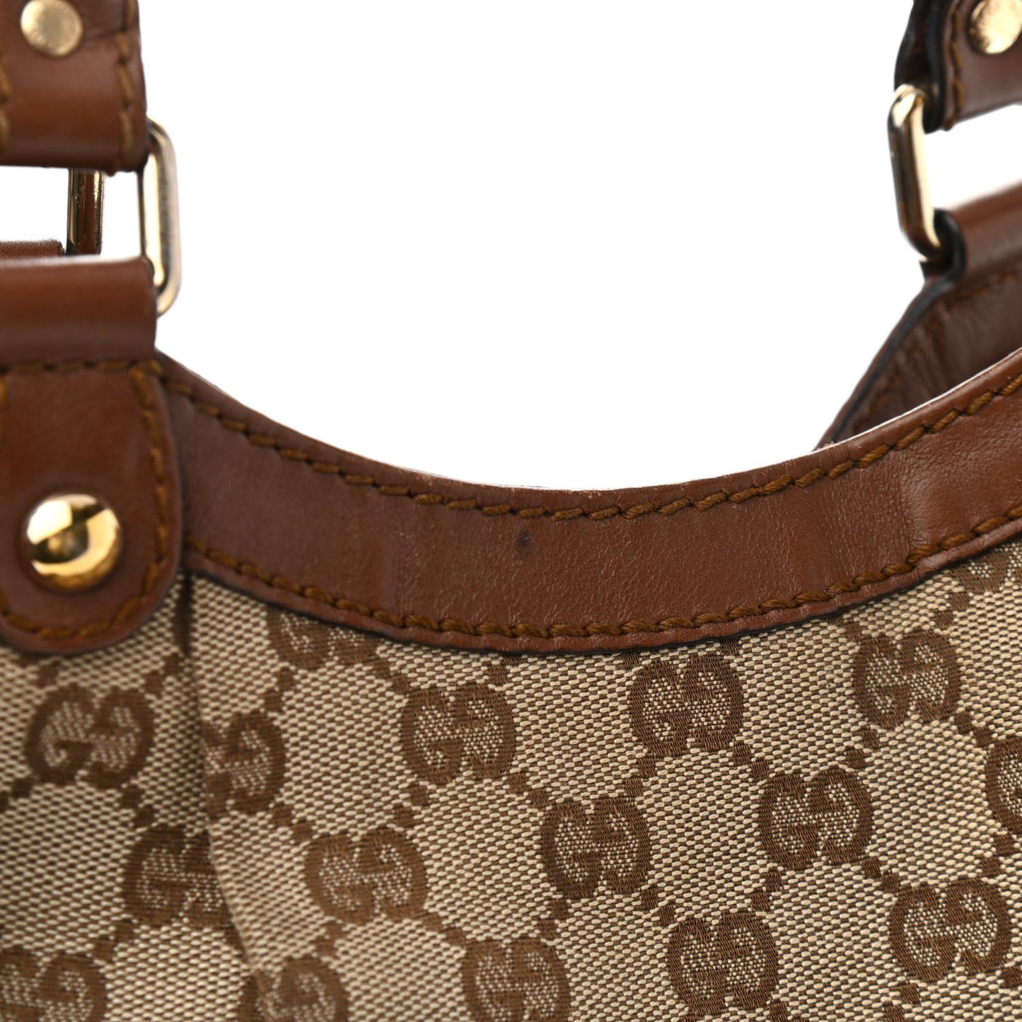 Monogram Medium Sukey Tote Brown