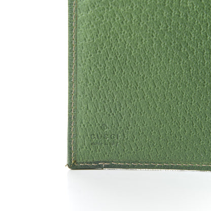Gucci Monogram Studded Continental Wallet Green 7 of 7