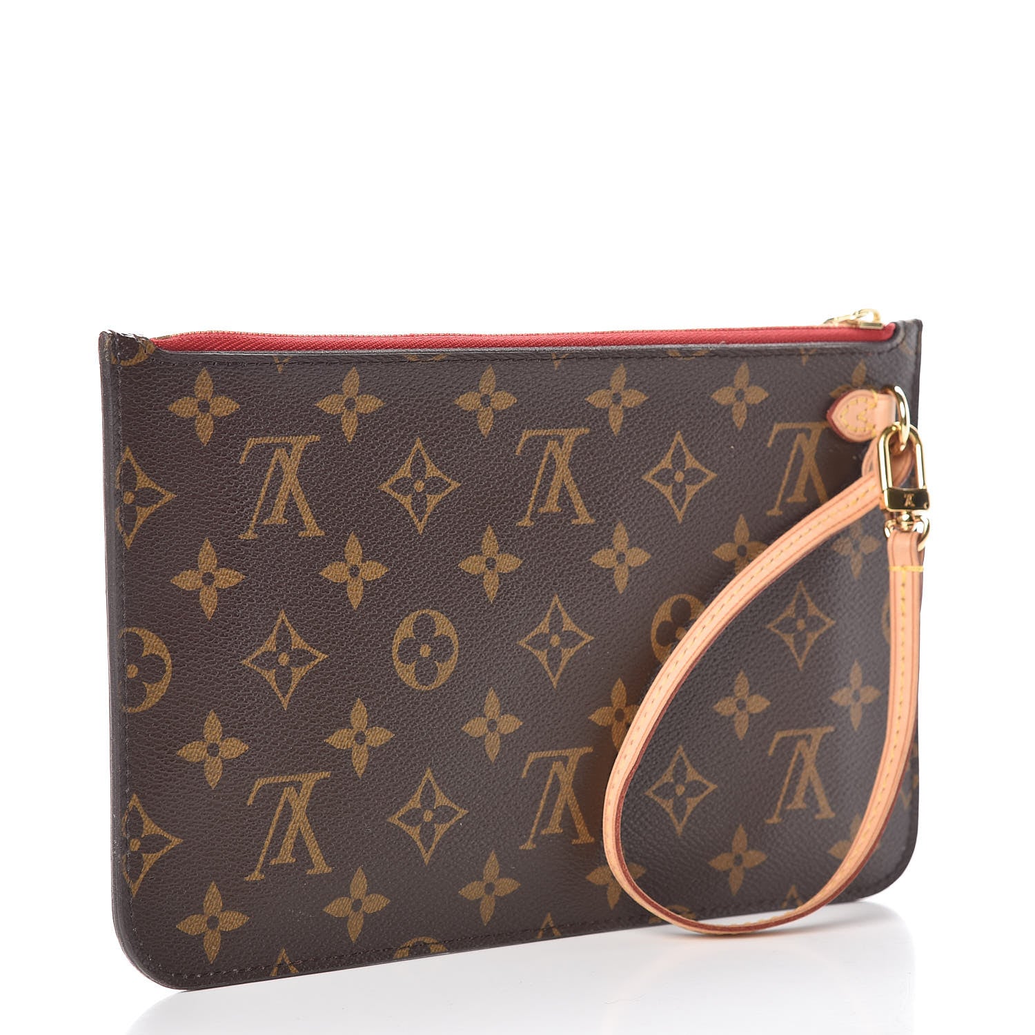 Louis Vuitton Monogram Neverfull MM GM Pochette Cherry 3 of 11