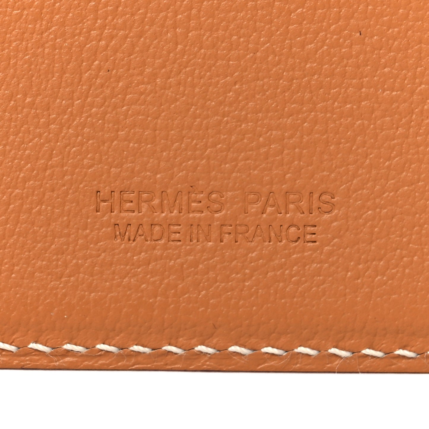 Swift Stitched Elephant MagSafe Card Holder Gold