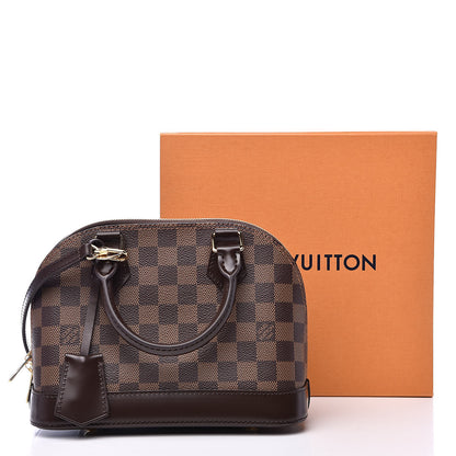 Louis Vuitton Damier Ebene Alma BB 9 of 9