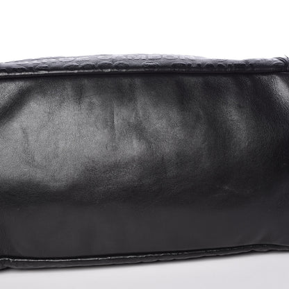 Chanel Calfskin Embossed Unlimited Large Tote Black 12 of 13
