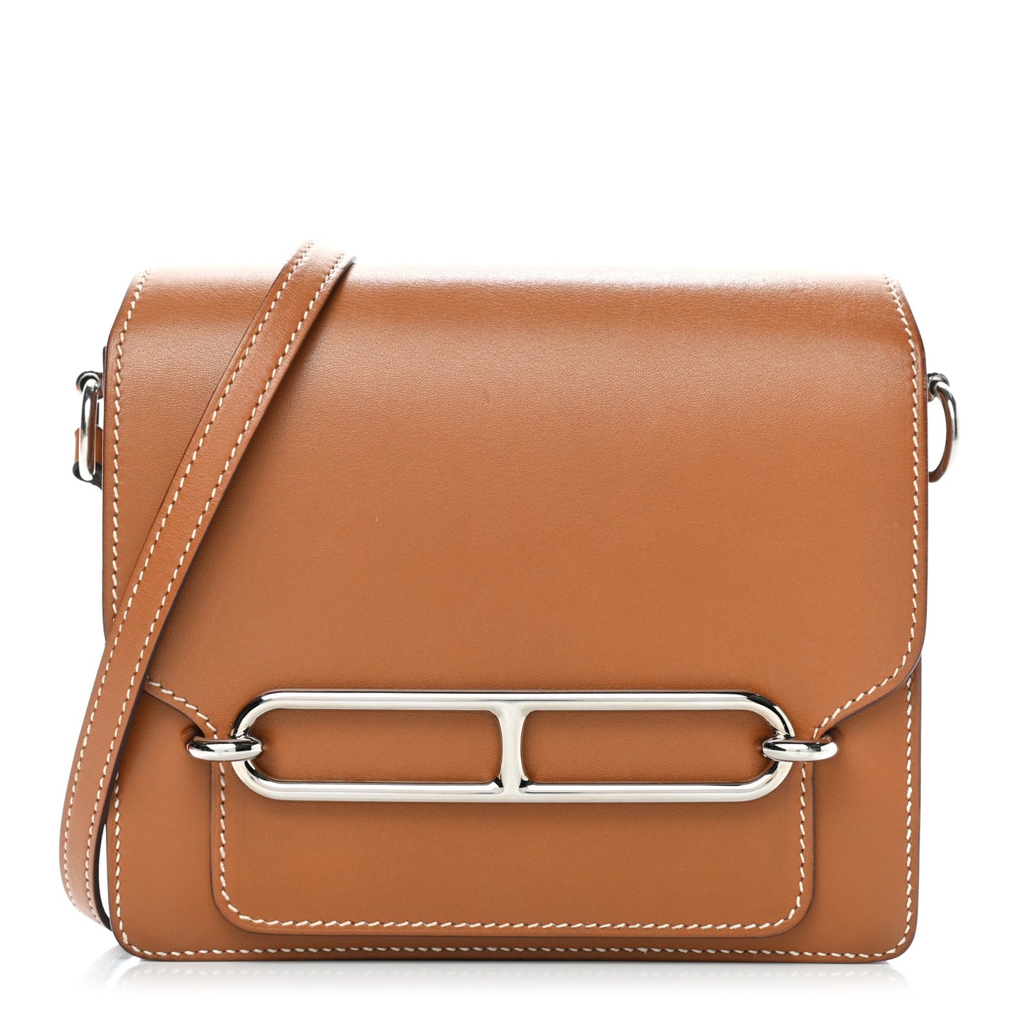 Veau Butler Mini Sac Roulis Natural Sable