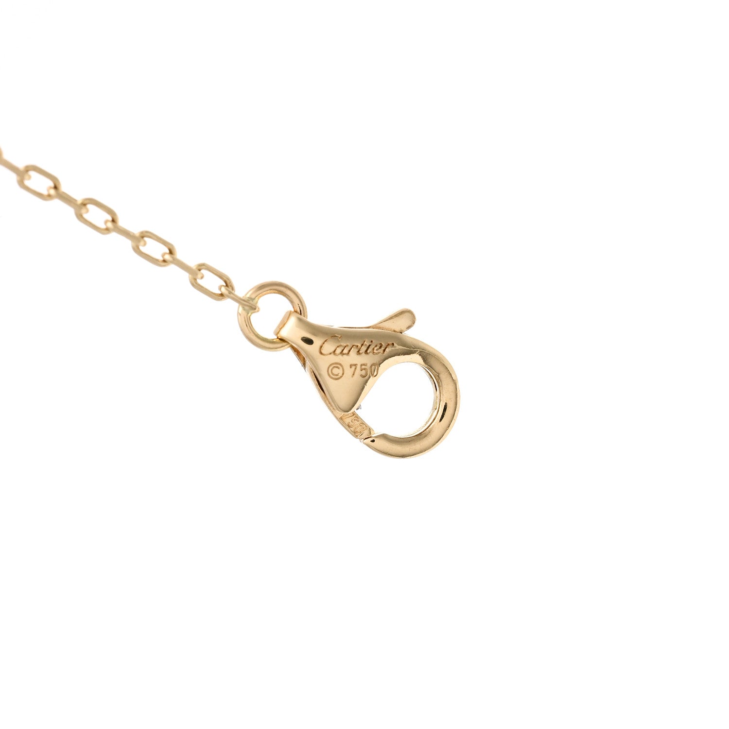 Cartier 18K Yellow Gold Diamond Scarab Bracelet 3 of 4