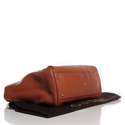 Gucci Pebbled Calfskin Medium Soho Shoulder Bag Moka 4 of 9