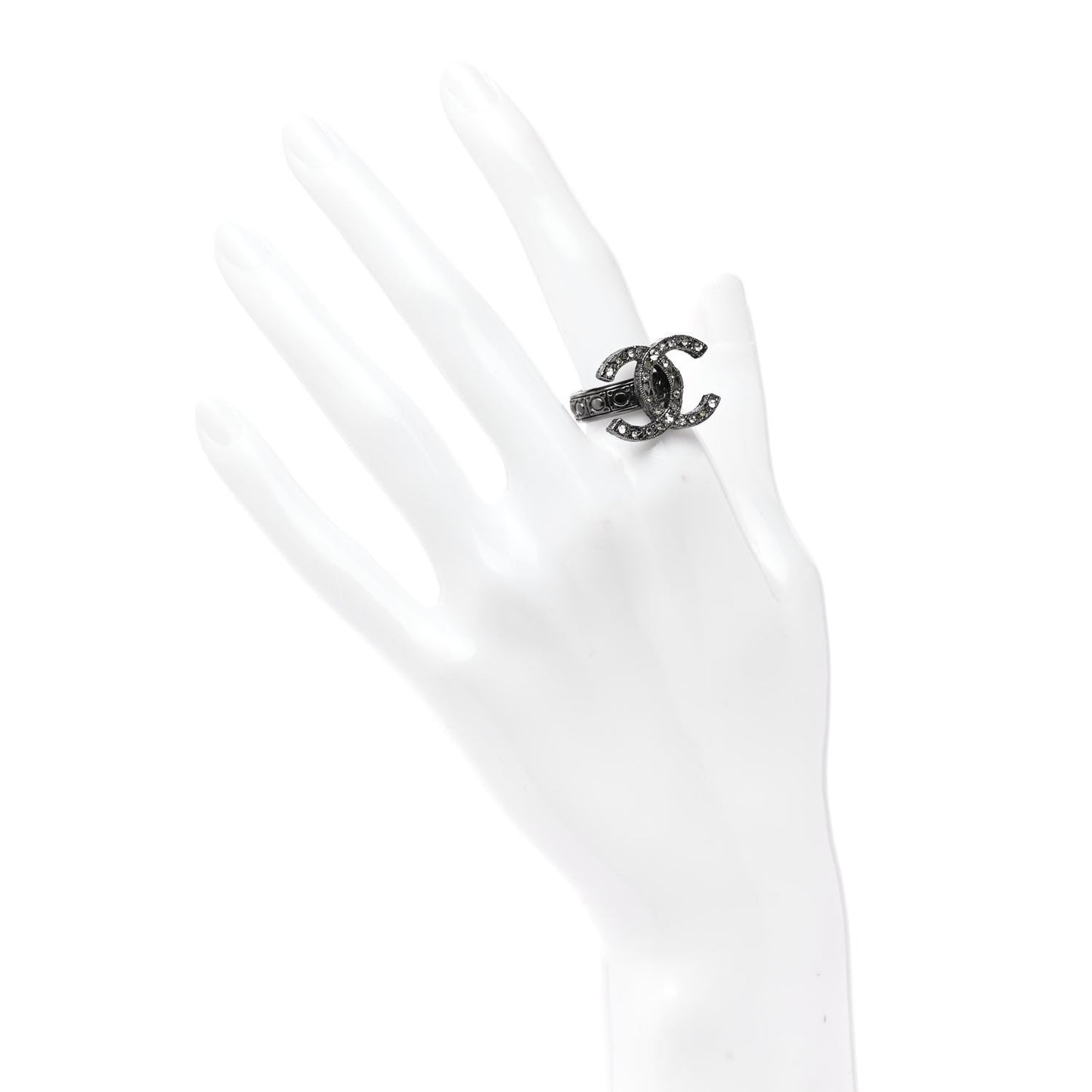 Ruthenium Crystal CC Ring 7