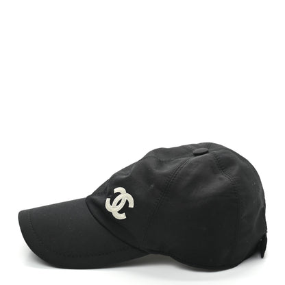 Chanel Cotton CC Cap Hat Black 4 of 8