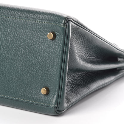 Hermes Ardennes Kelly Retoune 35 Vert Fonce 10 of 10