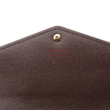 Louis Vuitton Damier Ebene Sarah Wallet NM 5 of 8