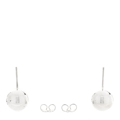Tiffany Sterling Silver 10mm HardWear Ball Earrings 3 of 4