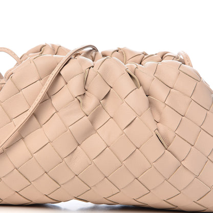 Bottega Veneta Nappa Intrecciato The Mini Pouch Almond 9 of 9
