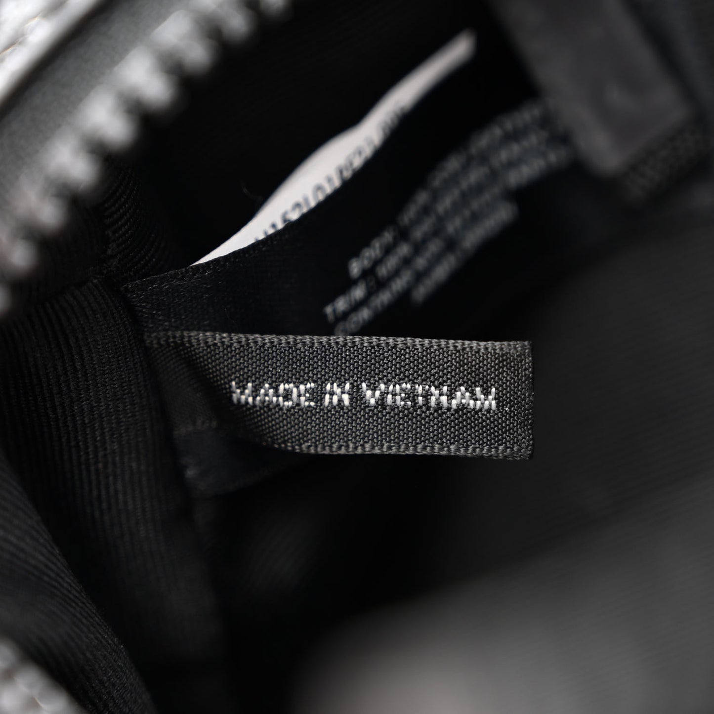 Shiny Calfskin Faux Shearling The Camera Bag Black