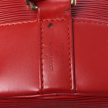 Louis Vuitton Epi Randonnee PM Castillan Red 6 of 7