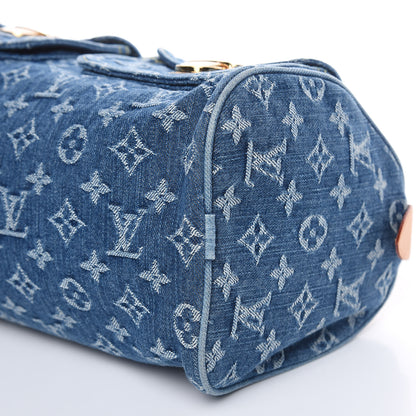 Louis Vuitton Monogram Denim Neo Speedy Blue 9 of 11