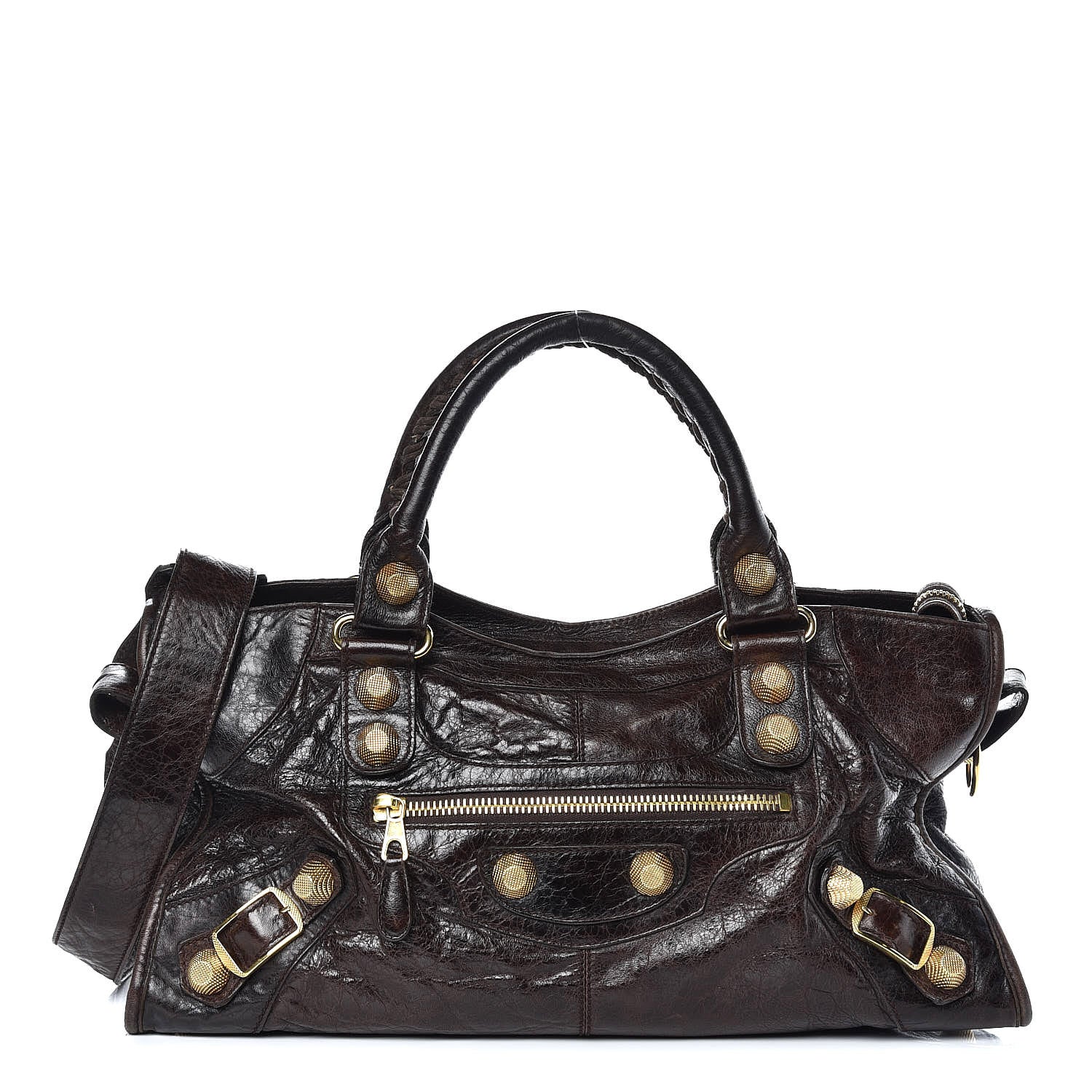Balenciaga Agneau Giant 21 Gold Hardware Part Time Charbon 1 of 17
