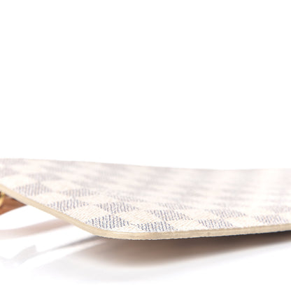 Louis Vuitton Damier Azur Neverfull MM GM Pochette 8 of 9