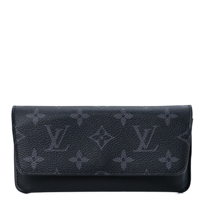 Louis Vuitton Monogram Eclipse Woody Sunglass Case 1 of 11