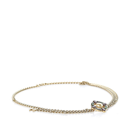 Chanel Gripoix Pearl CC Belt Gold 1 of 5
