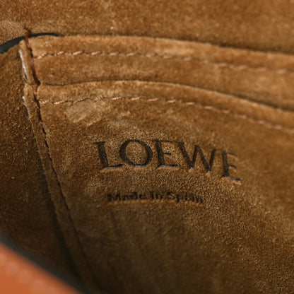 Loewe Calfskin Jacquard Mini Gate Dual Bag Tan 6 of 8