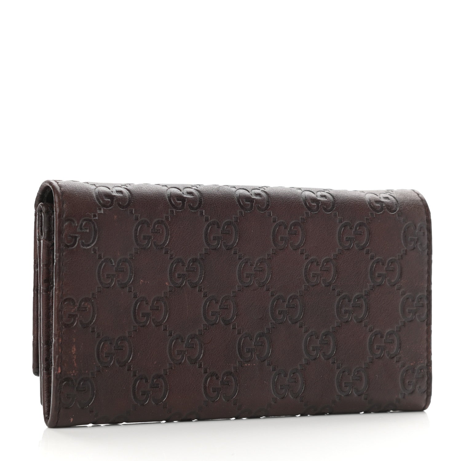 Gucci Guccissima Indy Continental Wallet Brown 3 of 9