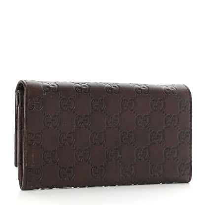 Gucci Guccissima Indy Continental Wallet Brown 3 of 9