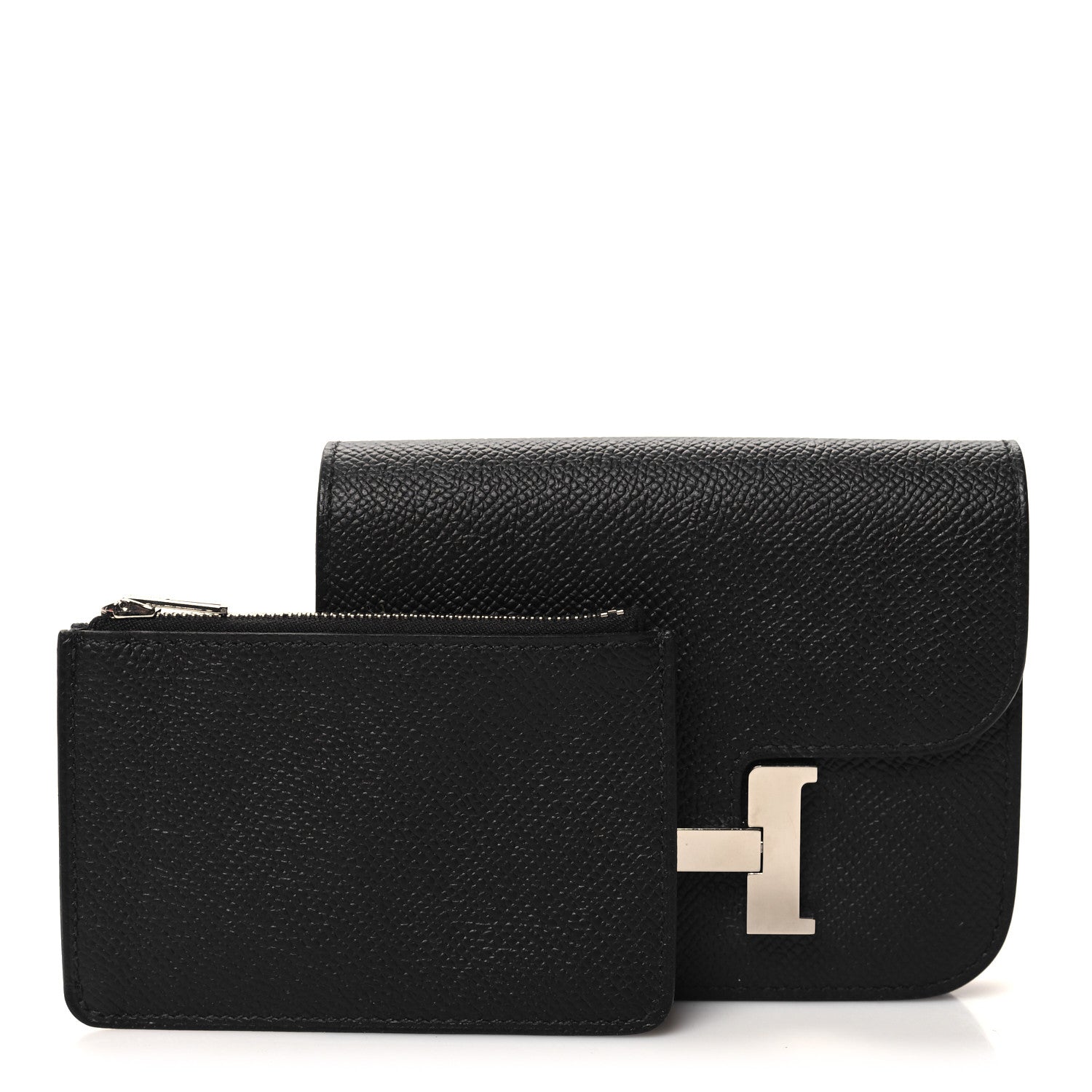 Hermes Epsom Constance Slim Wallet Black 3 of 12