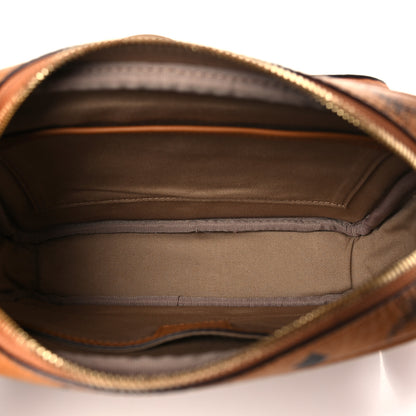 MCM Visetos Klassik Crossbody Bag Cognac 5 of 9