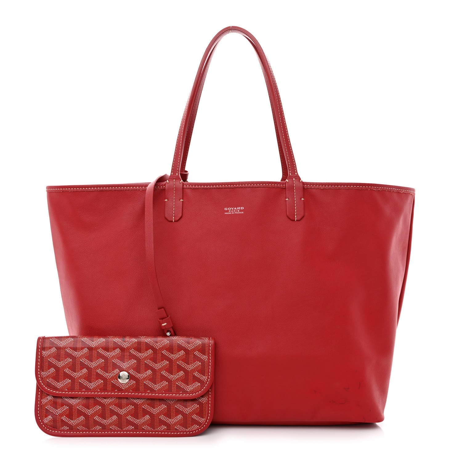 Goyard Goyardine Reversible Anjou PM Red 13 of 24