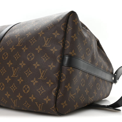 Louis Vuitton Monogram Macassar Keepall Bandouliere 55 8 of 8