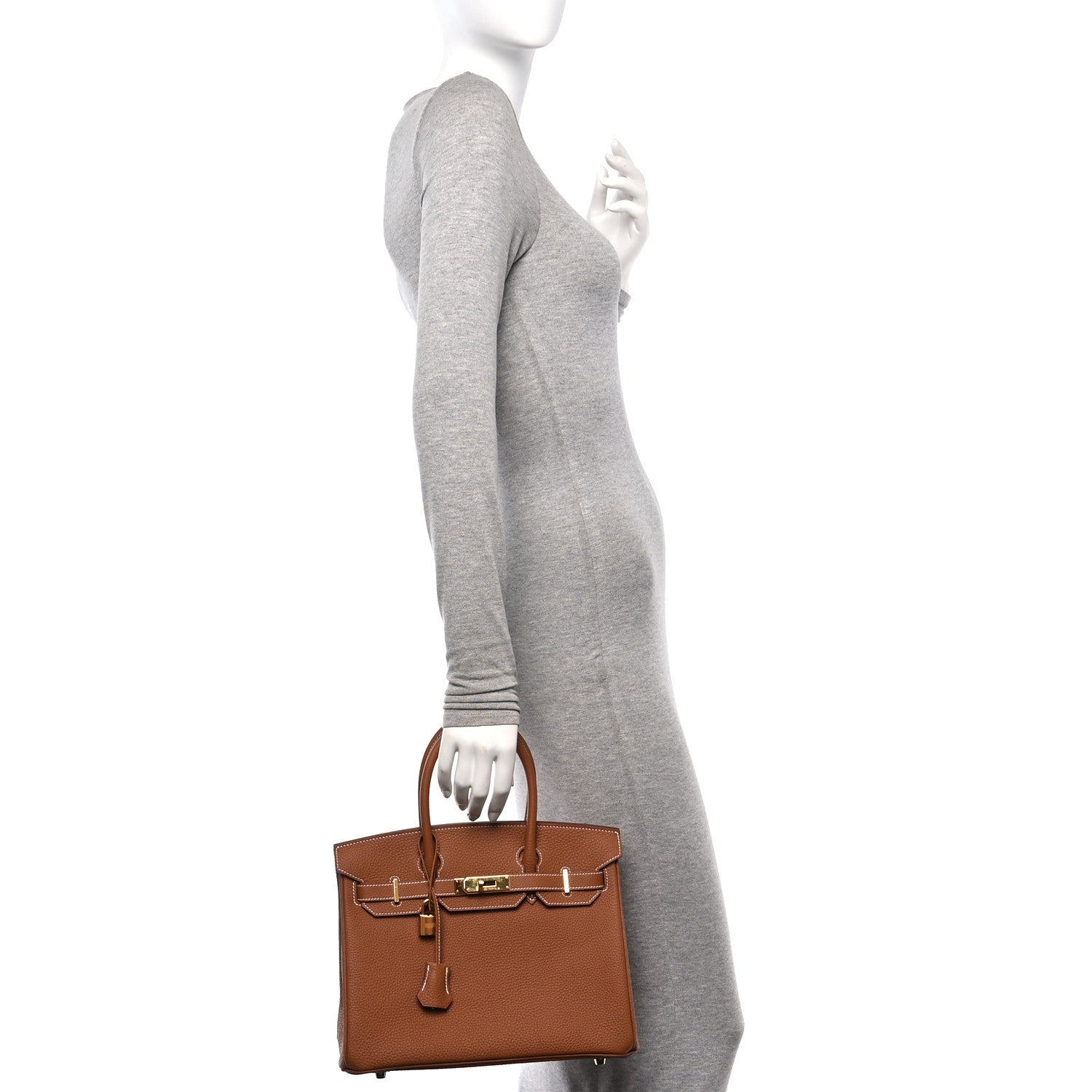 Hermes Togo Birkin 30 Gold 2 of 12