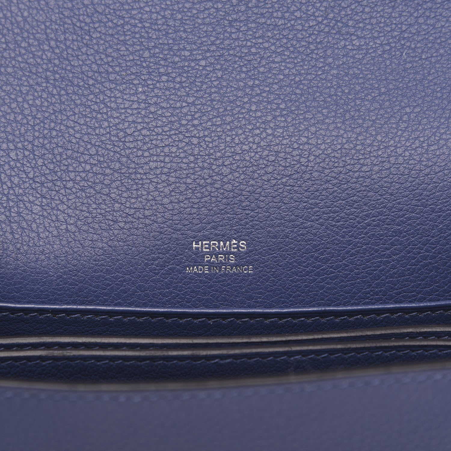Hermes Evergrain Mini Sac Roulis Bleu Brighton 6 of 9