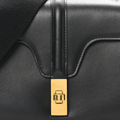 Celine Grained Calfskin Teen Soft 16 Shoulder Bag Black 7 of 10