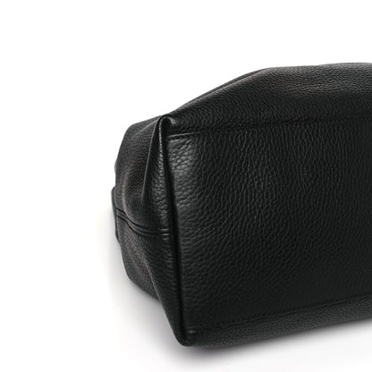 Gucci Pebbled Calfskin Medium Soho Chain Shoulder Bag Black 8 of 10