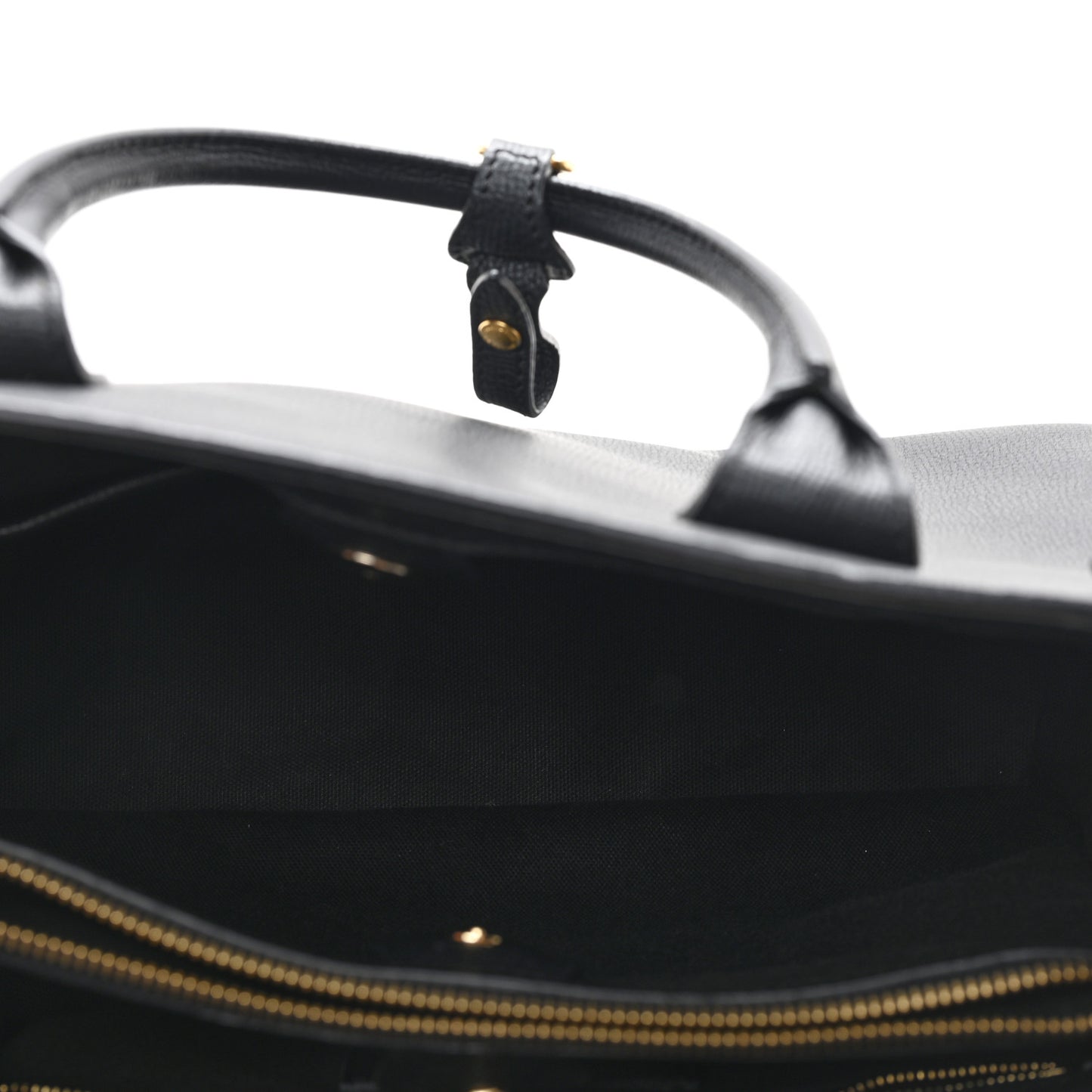 Derby Calfskin House Check Medium Banner Tote Black