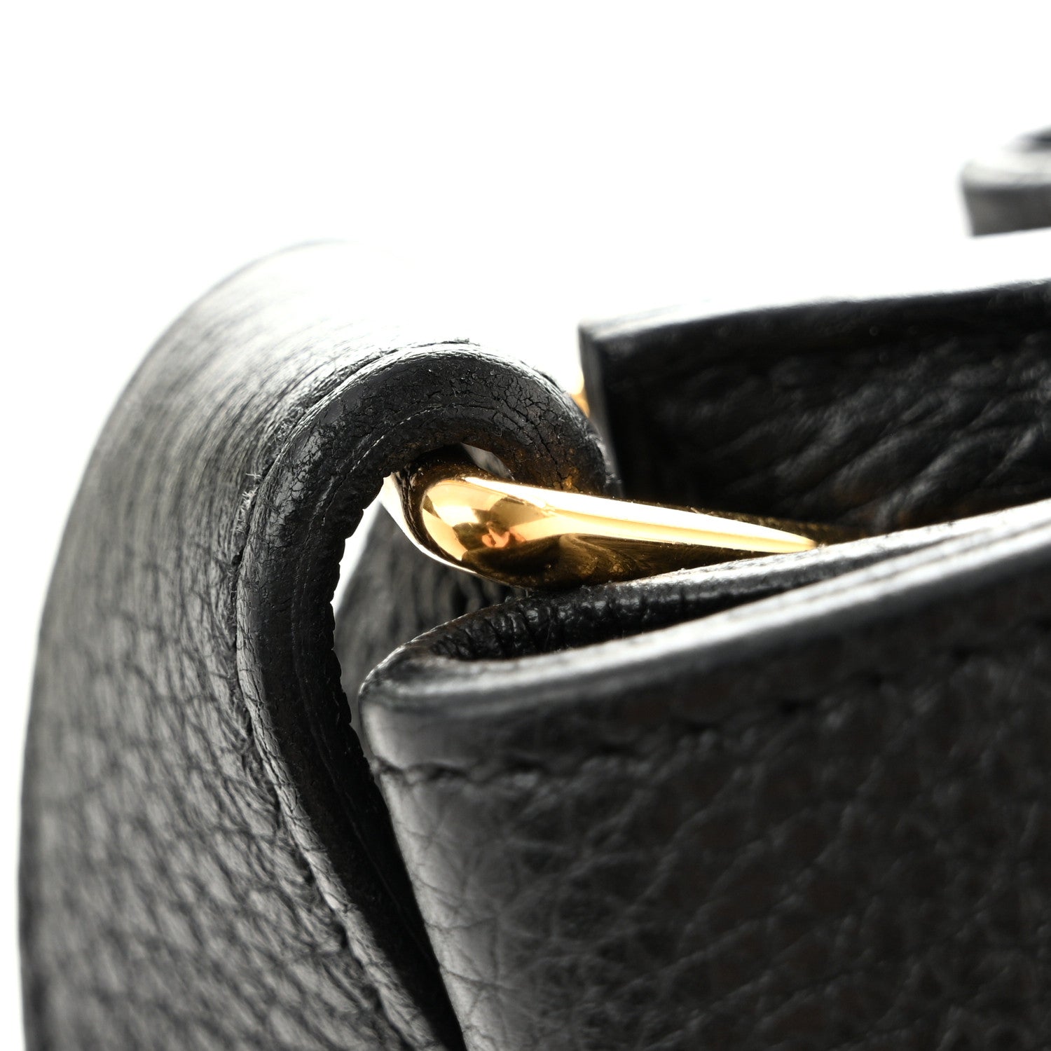 Hermes Taurillon Clemence So Kelly 26 Black 13 of 14