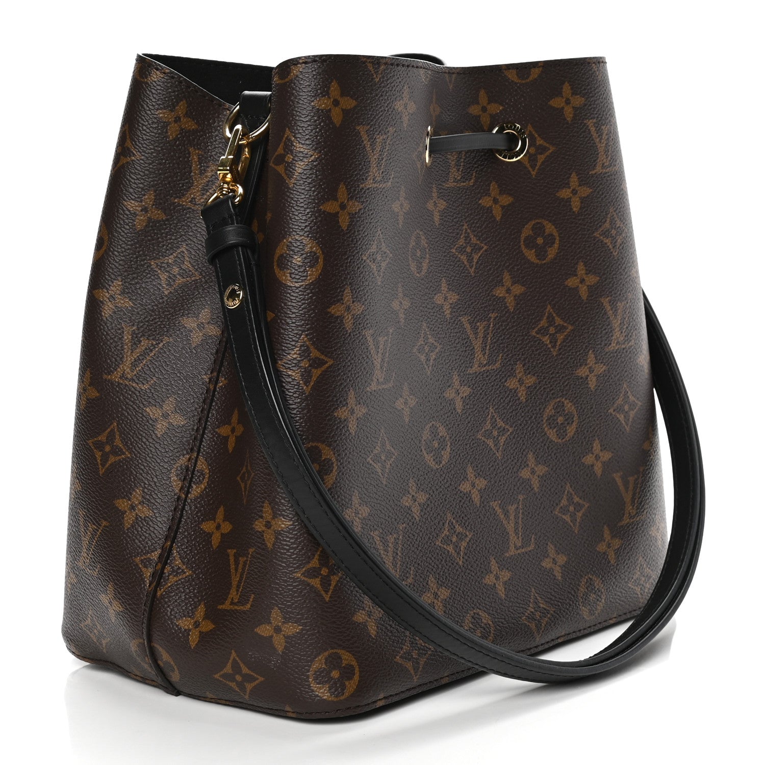 Louis Vuitton Monogram Neonoe MM Black 3 of 6