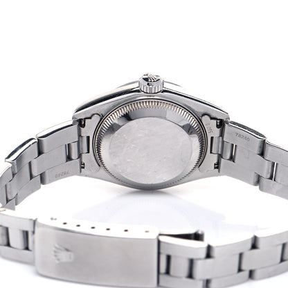 Rolex Stainless Steel 26mm Oyster Perpetual Date Watch Pink 79160 4 of 4