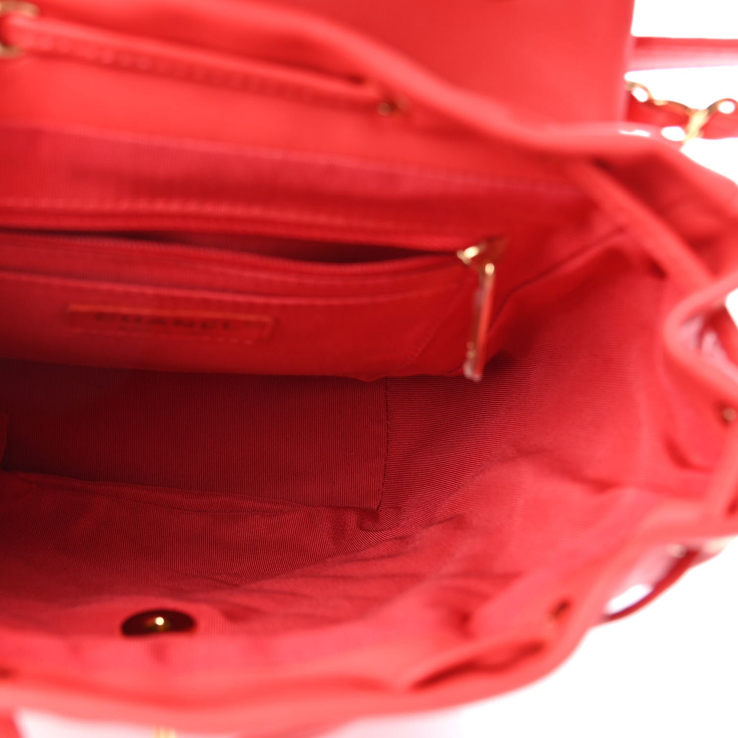 Lambskin Quilted Small Urban Spirit Backpack Red