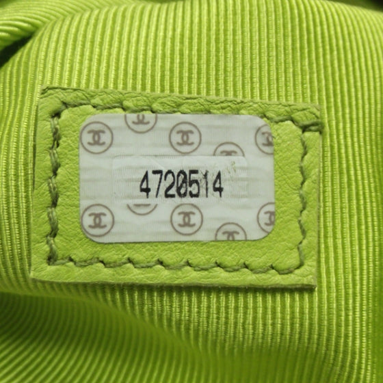 Vintage Caviar Tote Peridot Green