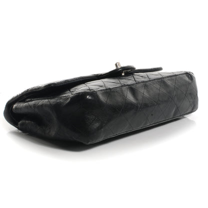 Chanel Lambskin Quilted Medium Double Flap Bag Black 4 of 7