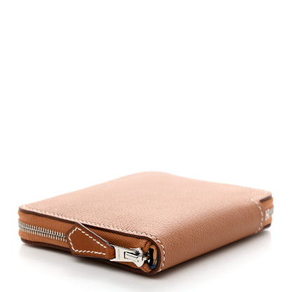 Hermes Evercolor Silk'In Compact Wallet Gold 4 of 9