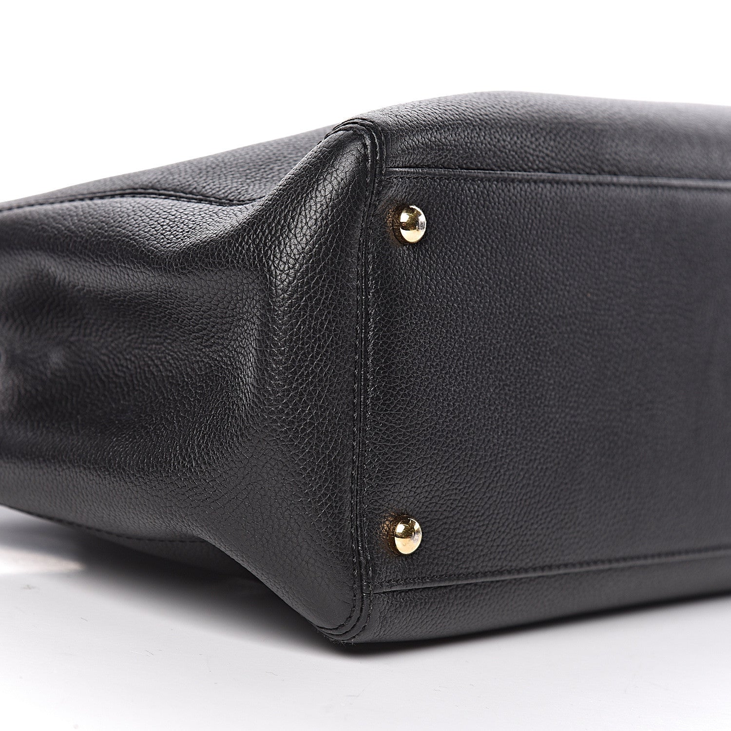 Chanel Calfskin Small Cerf Executive Shopper Tote Black 11 of 12