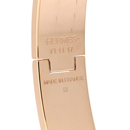 Hermes Enamel Narrow Clic Clac H Bracelet PM White 4 of 6