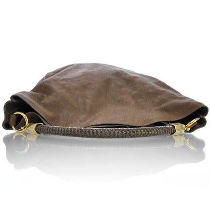 Saint Laurent Leather Large Roady Brown 4 of 10