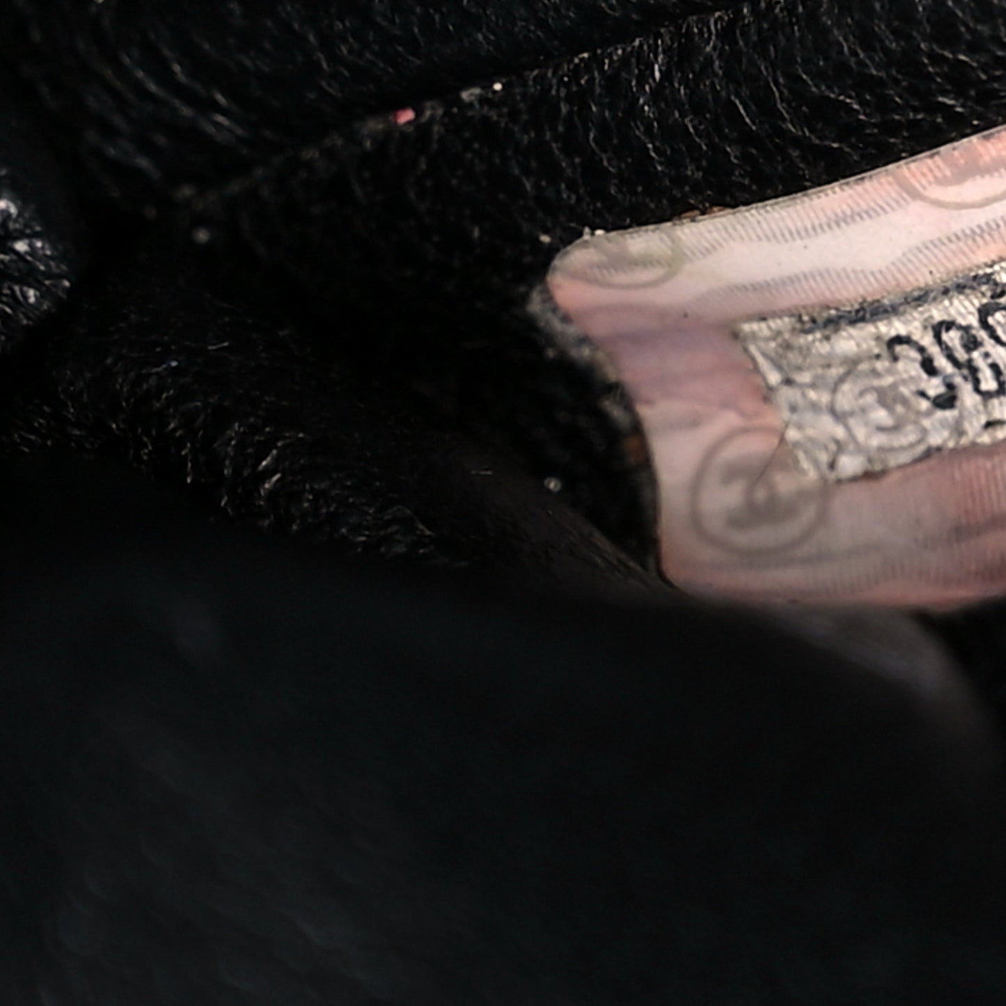 Caviar Quilted Flap Black