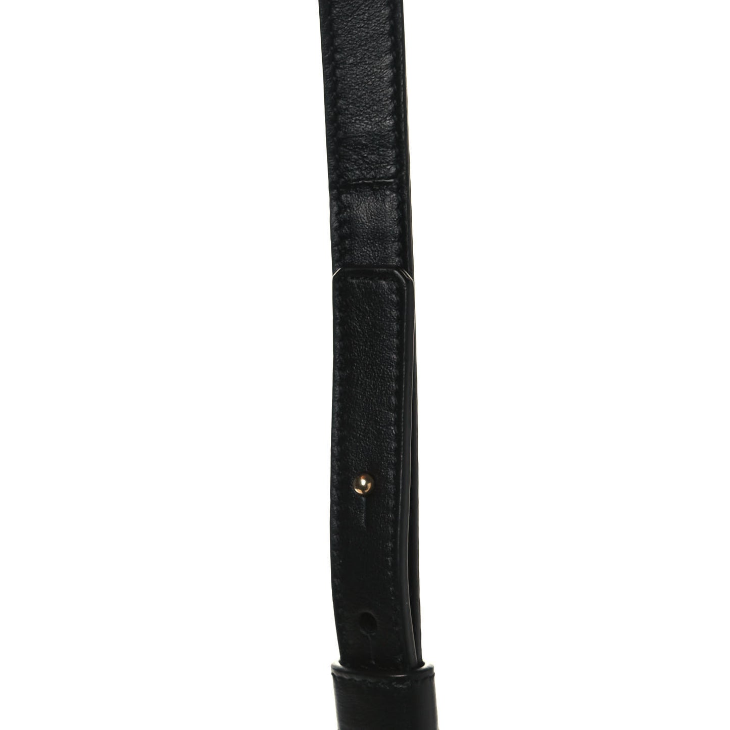 Calfskin Small Emmanuelle Fringe Hobo Bag Black
