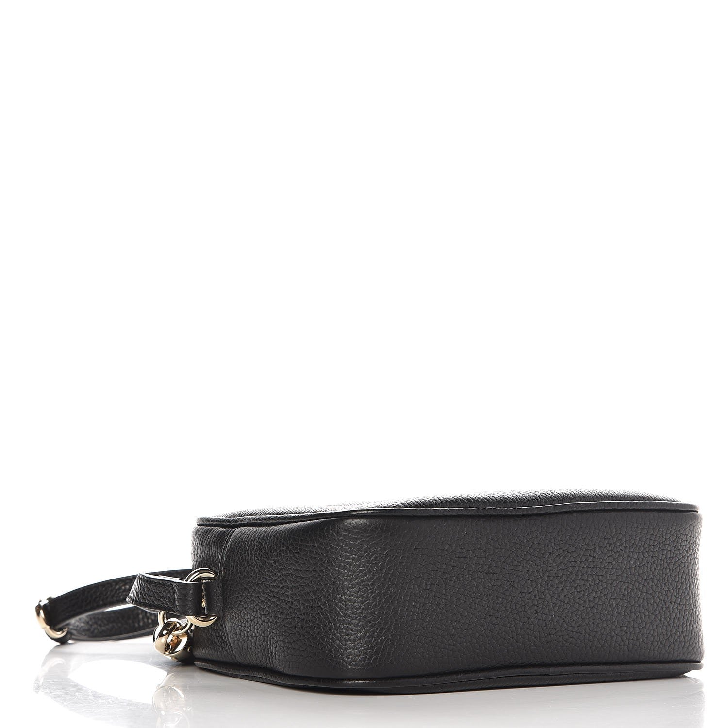 Gucci Pebbled Calfskin Small Soho Disco Bag Black 4 of 7